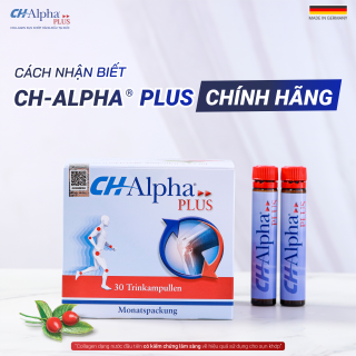 NHẬN BIẾT SẢN PHẨM CH-ALPHA® PLUS CHÍNH HÃNG