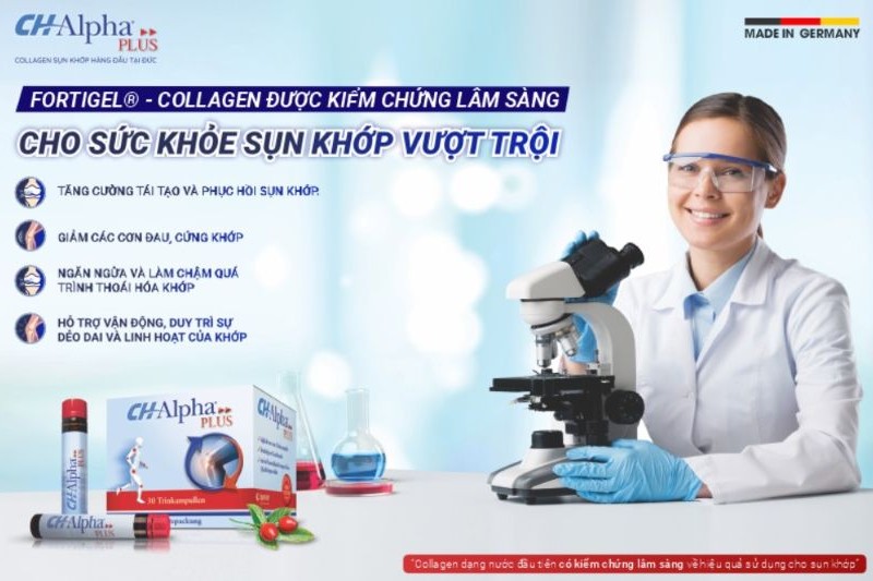 sử dụng collagen ch alpha plus đúng cách hạn chế tác dụng phụ
