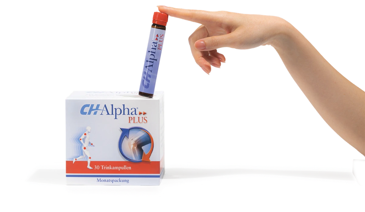 CH-Alpha Plus với ống collagen và bàn tay